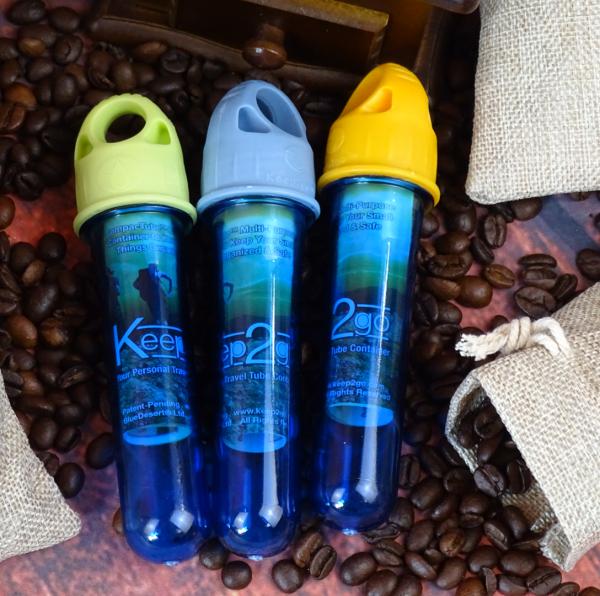 KEEP2GO Verschluss mit blauem PETling (einzeln)